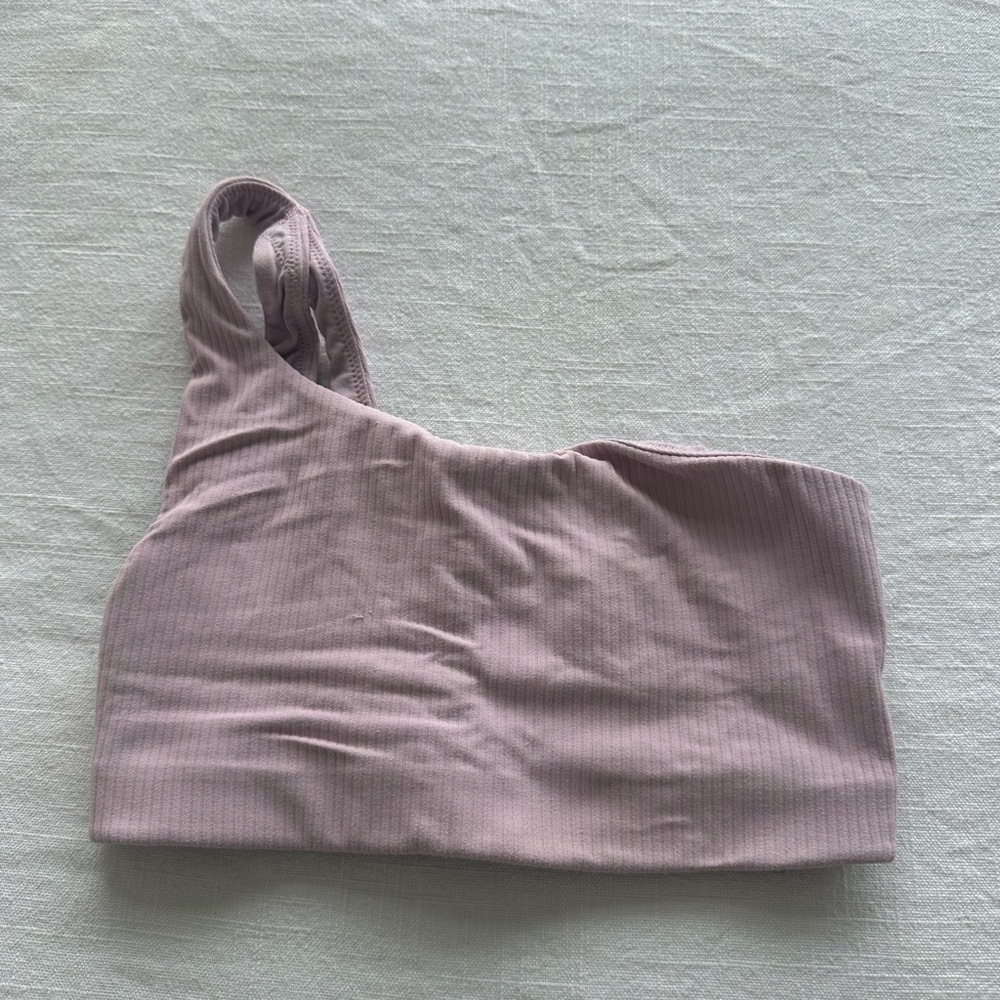 Lululemon sports bra one shoulder